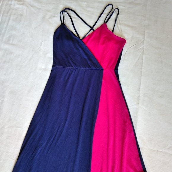 NWT FRANCHESCAS ALYA MAXI DRESS SZ XSM - Picture 1 of 8